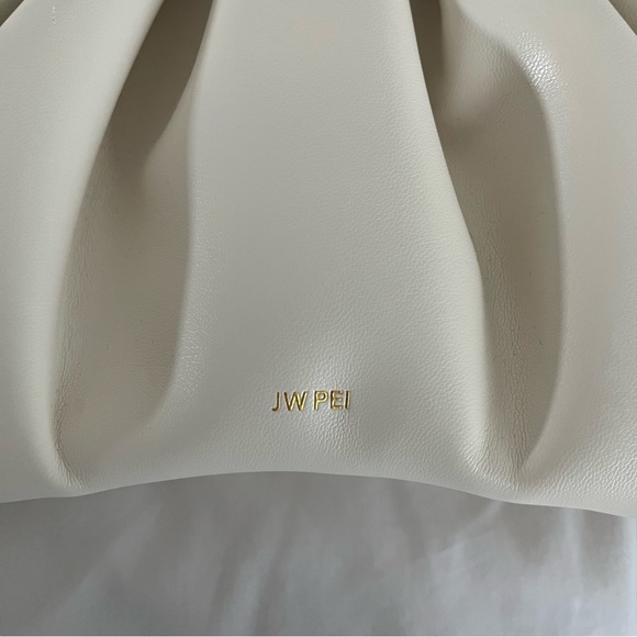 JW PEI Gabbi Ruched Hobo Handbag - Ivory - Picture 5 of 13